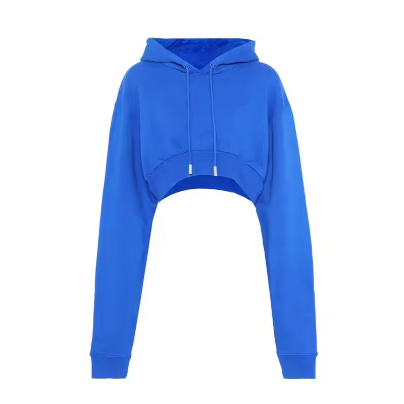 Crop Top Hoodie for Women